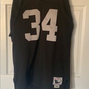 Mitchell & Ness Black Raiders Throwback Jersey